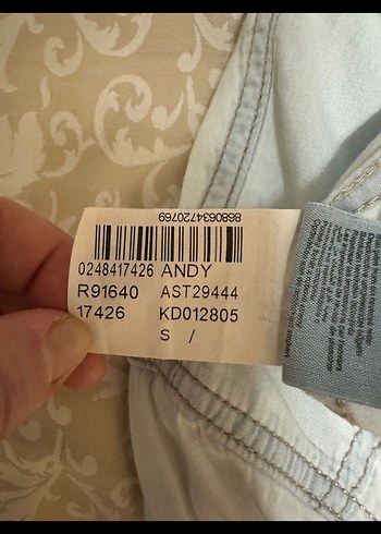 Açık mavi kot gömlek. - Görsel 5