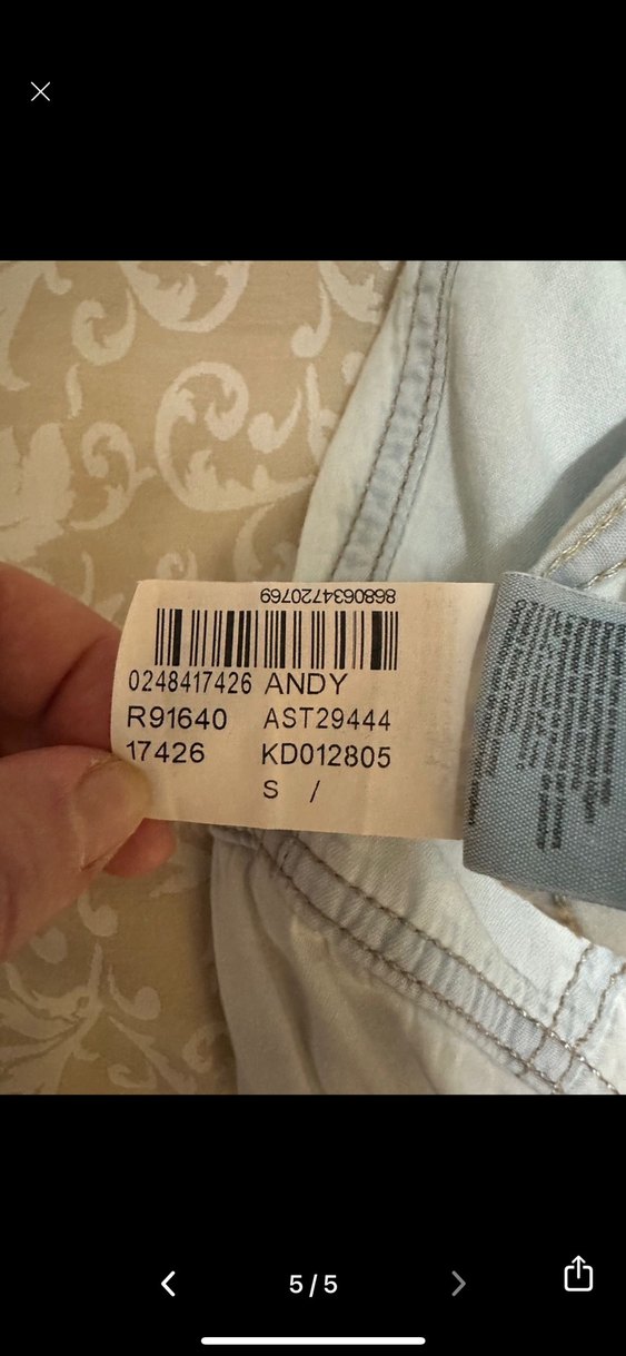 Açık mavi kot gömlek. - Görsel 5