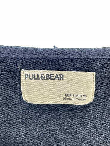 s Beden siyah Renk Pull and Bear Sweatshirt %70 İndirimli.