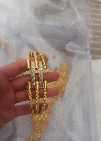 Altın kaplama müthiş set