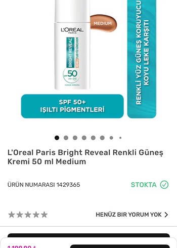 L'Oréal Paris Bright Reveal SPF 50 Güneş Kremi - Görsel 3
