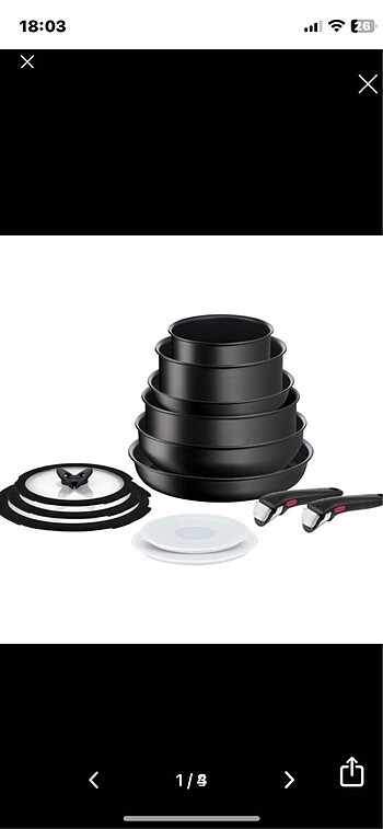 Tefal ingenio unlimited induction tencere seti