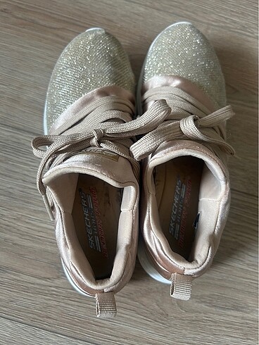 37,5 Beden camel Renk Skechers Bobs spor ayakkabı