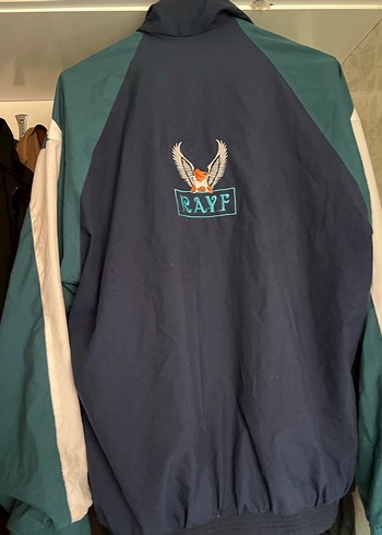 Lacivert Spor Rüzgarlık Fermuarlı Mont - Görsel 6