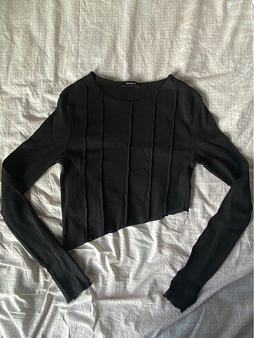 asimetrik kesim fitilli crop