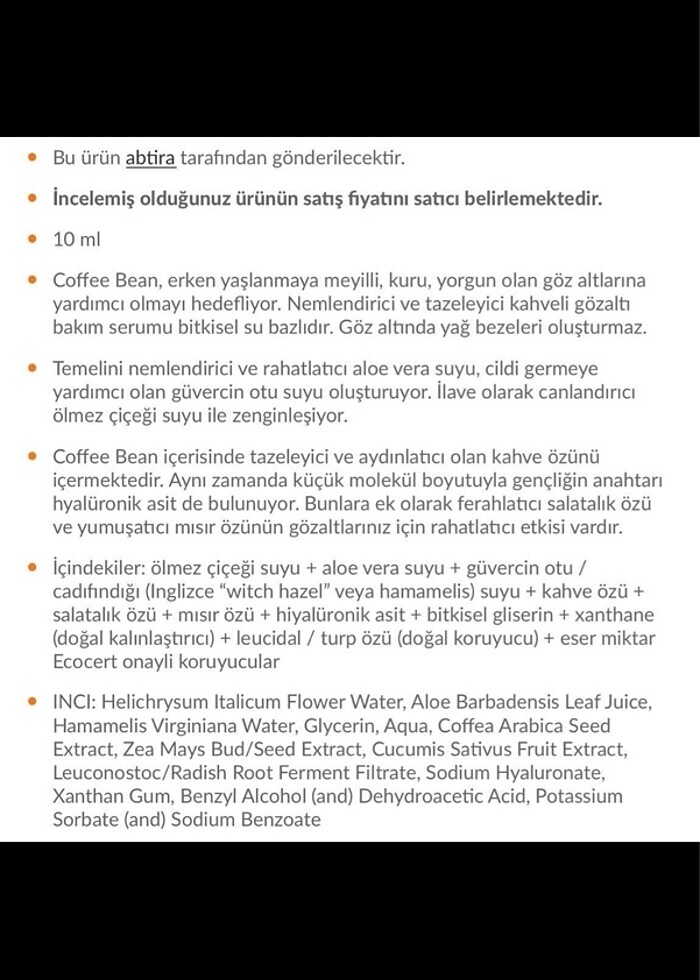 Abtira coffee bean - Görsel 5