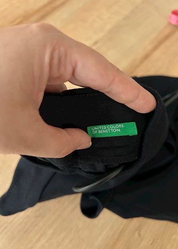 Yüksek Yakalı Siyah Midi Elbise - Görsel 5