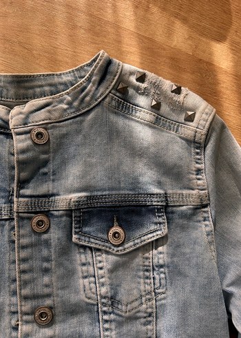 s Beden Dilvin Denim Kot Ceket