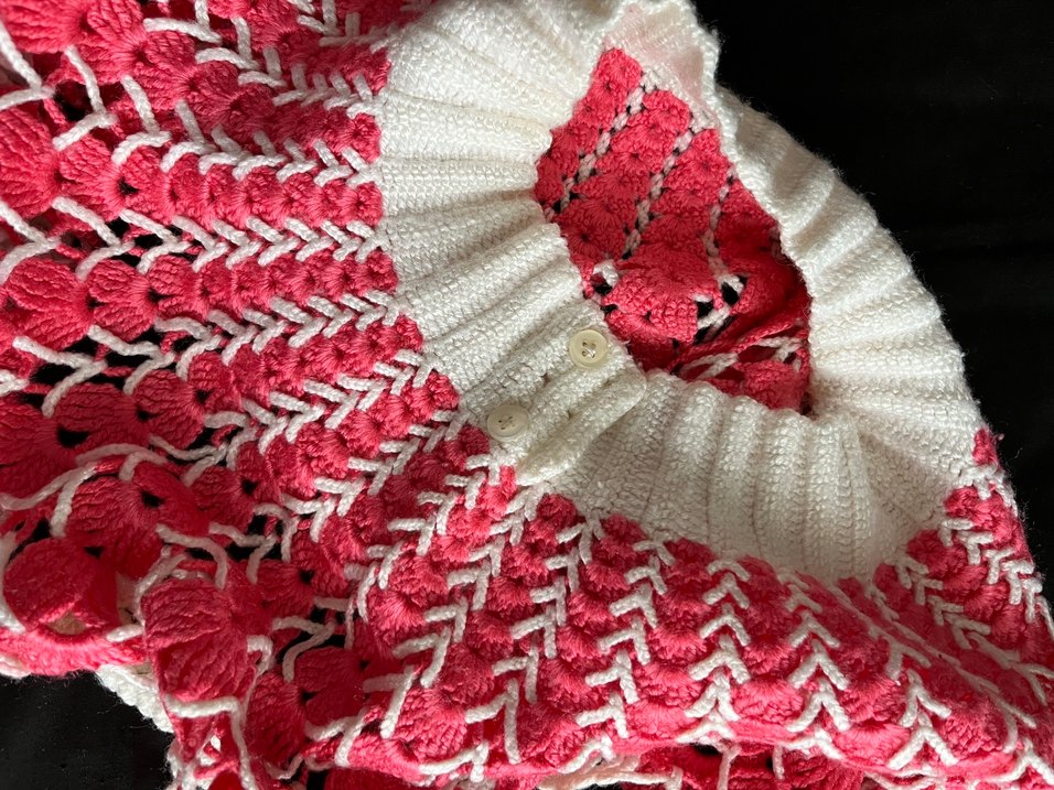 Kız Çocuk Pembe Nakışlı Bohem Ponço - Görsel 3