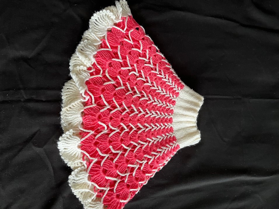 Kız Çocuk Pembe Nakışlı Bohem Ponço - Görsel 2