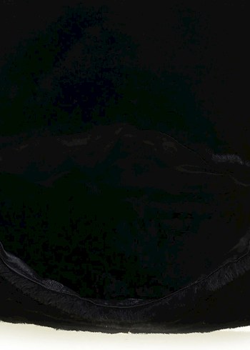 Fabrika Siyah Kürklü Zincir Askılı Kadın Çanta - Görsel 2