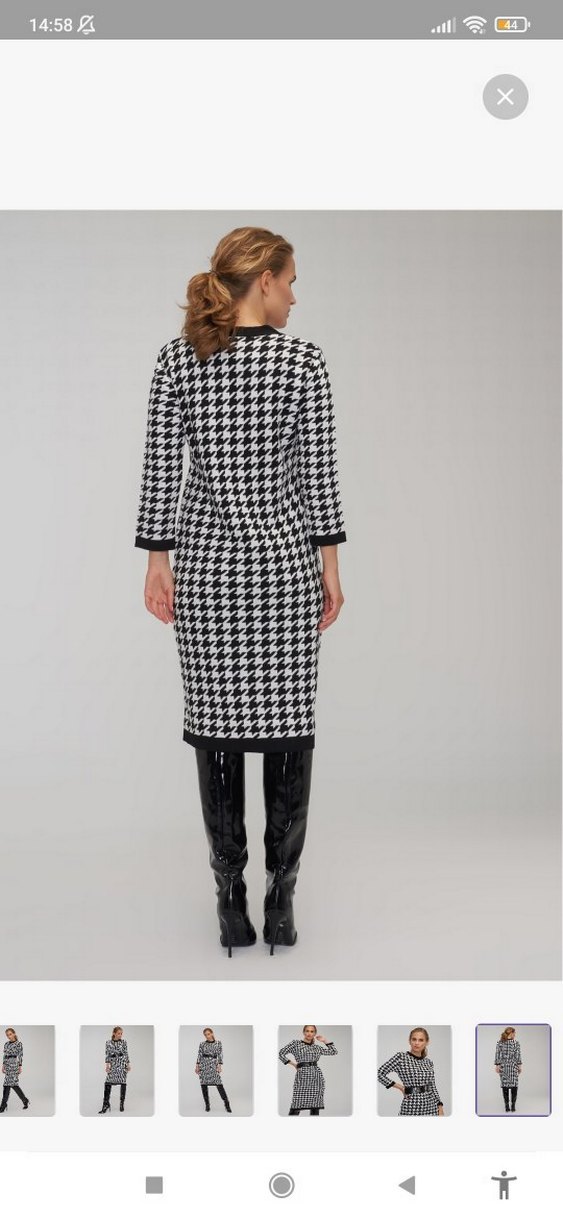 People Fabrika Triko Elbise - Görsel 5