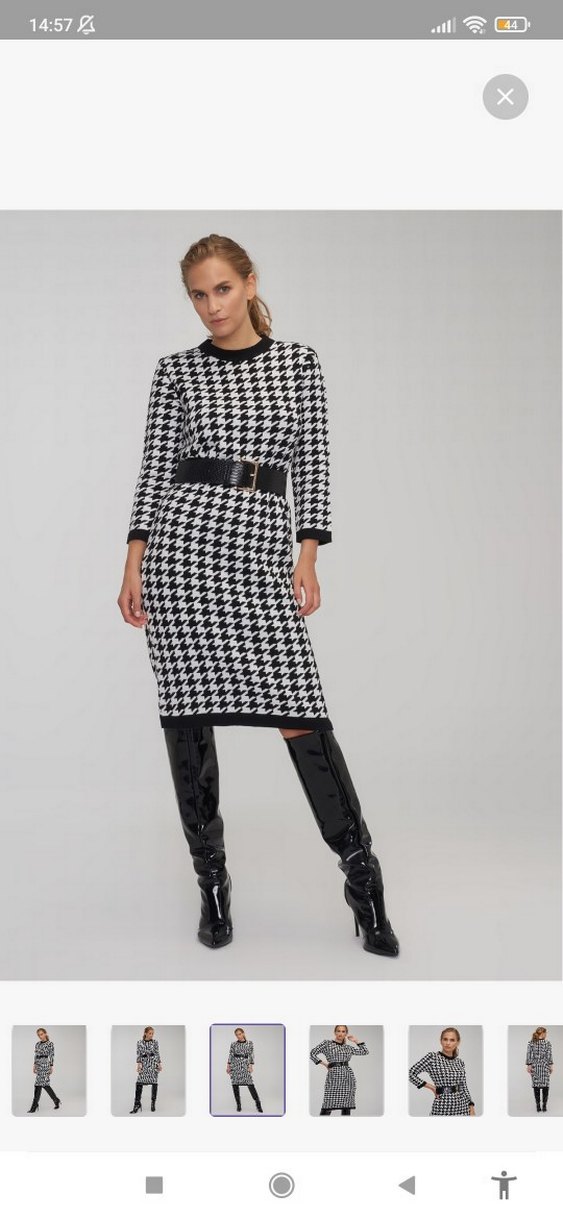 People Fabrika Triko Elbise - Görsel 4