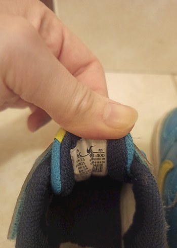 Çocuk Mavi Nike Spor Ayakkabı - Görsel 4