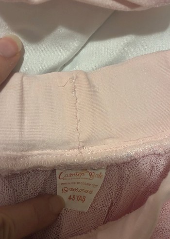 Pembe Bale Kıyafeti 4-5 yaş Carmen Bale - Görsel 2