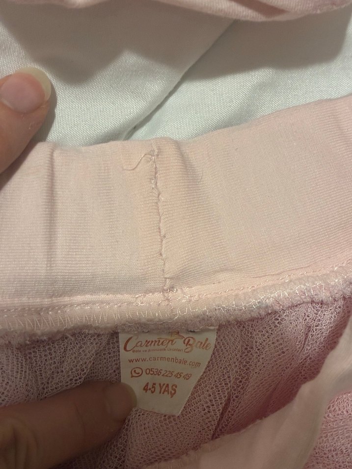 Pembe Bale Kıyafeti 4-5 yaş Carmen Bale - Görsel 2