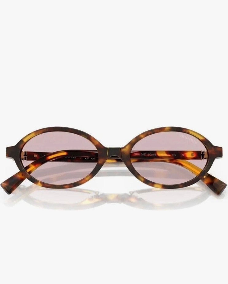 Miu Miu Mu 04ZS 14L4I0 50 Kadın Güneş Gözlüğü Pembe - Görsel 2