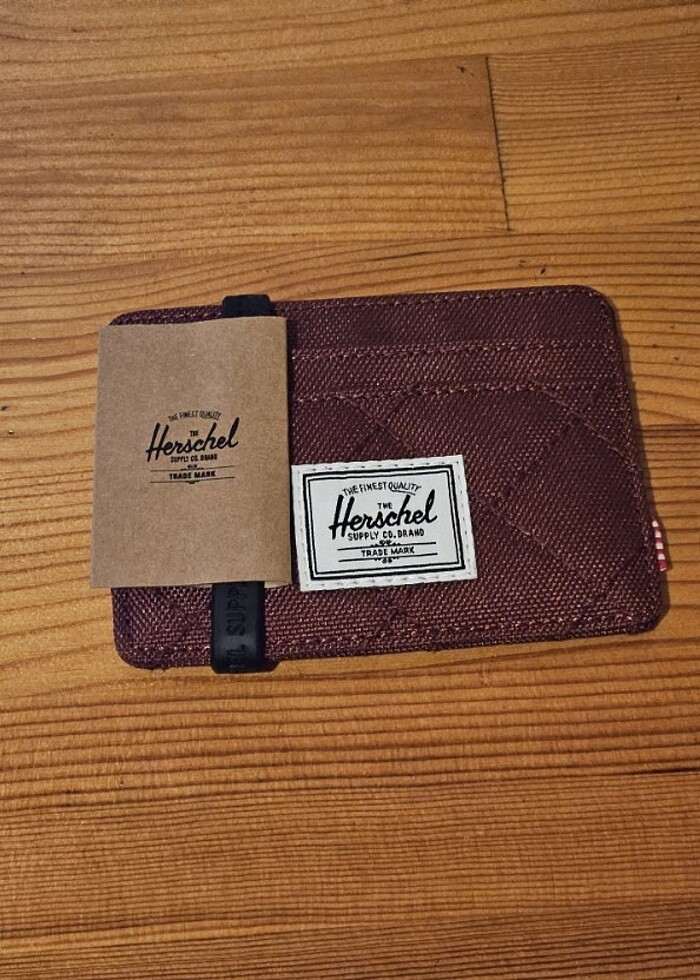 Herchel Kartlık Oxblood Red Quilted - Görsel 3