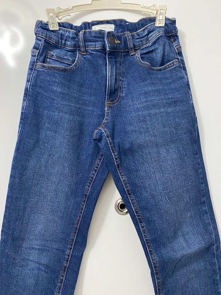 Mavi Erkek Çocuk Kot Pantolon - Görsel 2