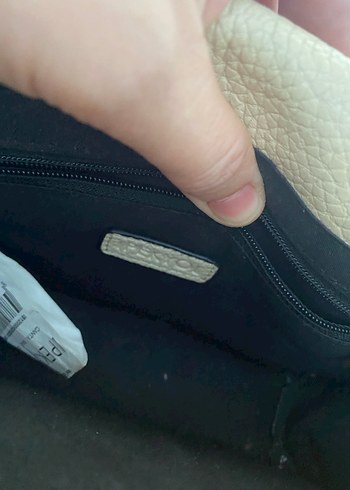 Kadın Deri Çok Renkli Tokalı Çanta - Görsel 4