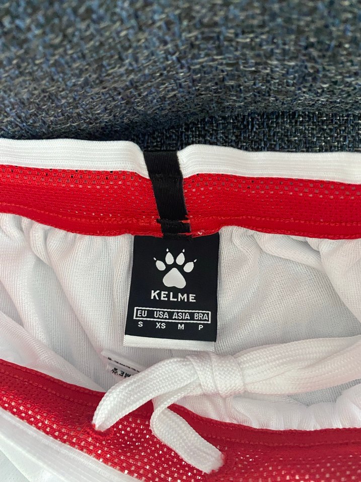 Beyaz Erkek Spor Şort Velcro Detaylı - Görsel 2