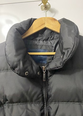 Kadın Siyah Kemerli Midi Kışlık Mont - Görsel 3