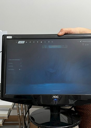 Siyah AOC Monitör - Görsel 3