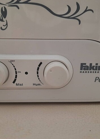 Fakir hava nemlendirici ve soğuk buhar makinesi .