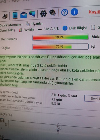 Beden 1.5TB WD hdd harddisk