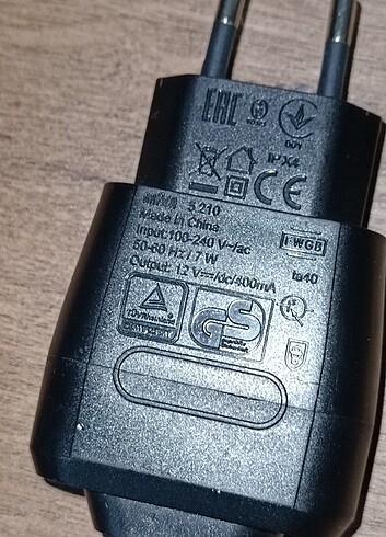 Braun traş makinesi şarj aleti adaptör