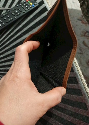 Minimalist Kahverengi Erkek Cüzdanı - Görsel 4