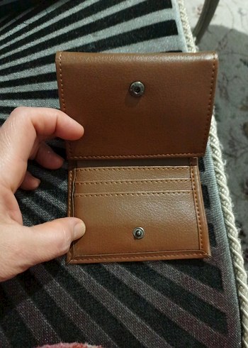 Minimalist Kahverengi Erkek Cüzdanı - Görsel 2