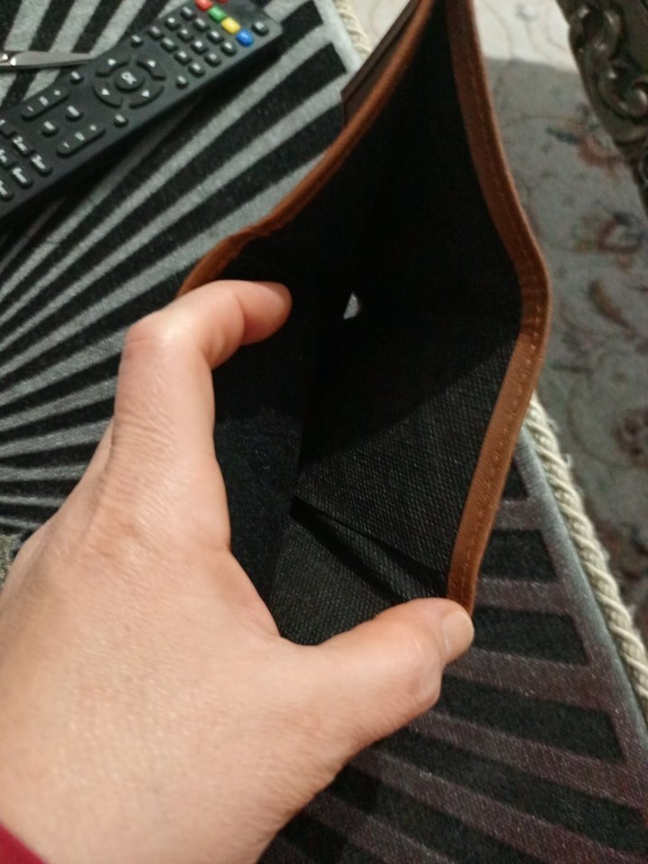 Minimalist Kahverengi Erkek Cüzdanı - Görsel 4