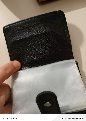 Siyah Minimalist Erkek Cüzdanı - Görsel 4