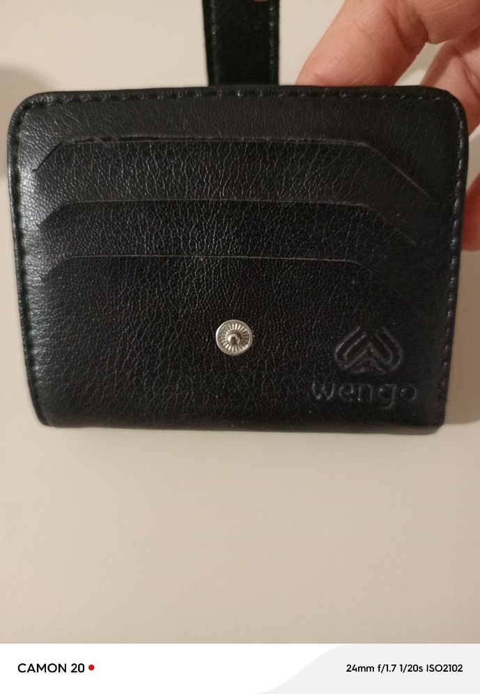 Siyah Minimalist Erkek Cüzdanı - Görsel 3