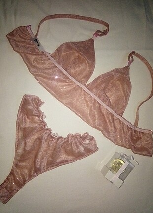Simli bralet takımı