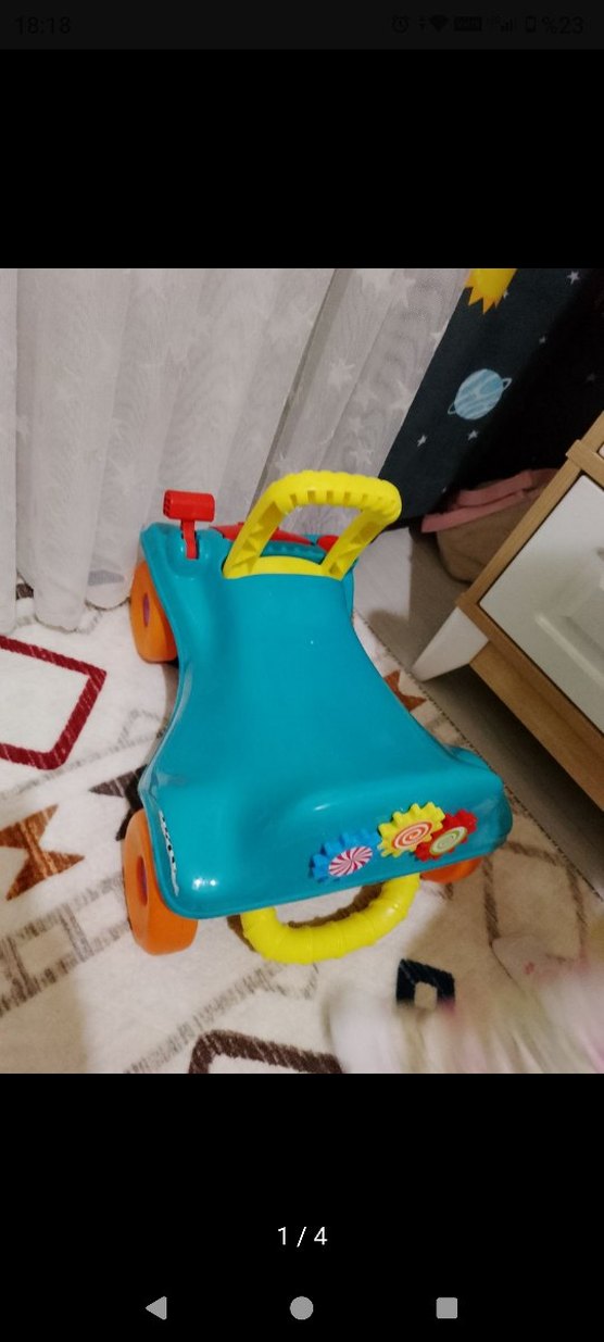 Renkli Bebek Yürüteci - Görsel 4