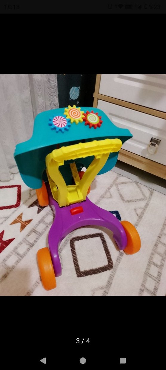 Renkli Bebek Yürüteci - Görsel 2