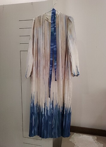 Piliseli sifon rahat kalip elbise