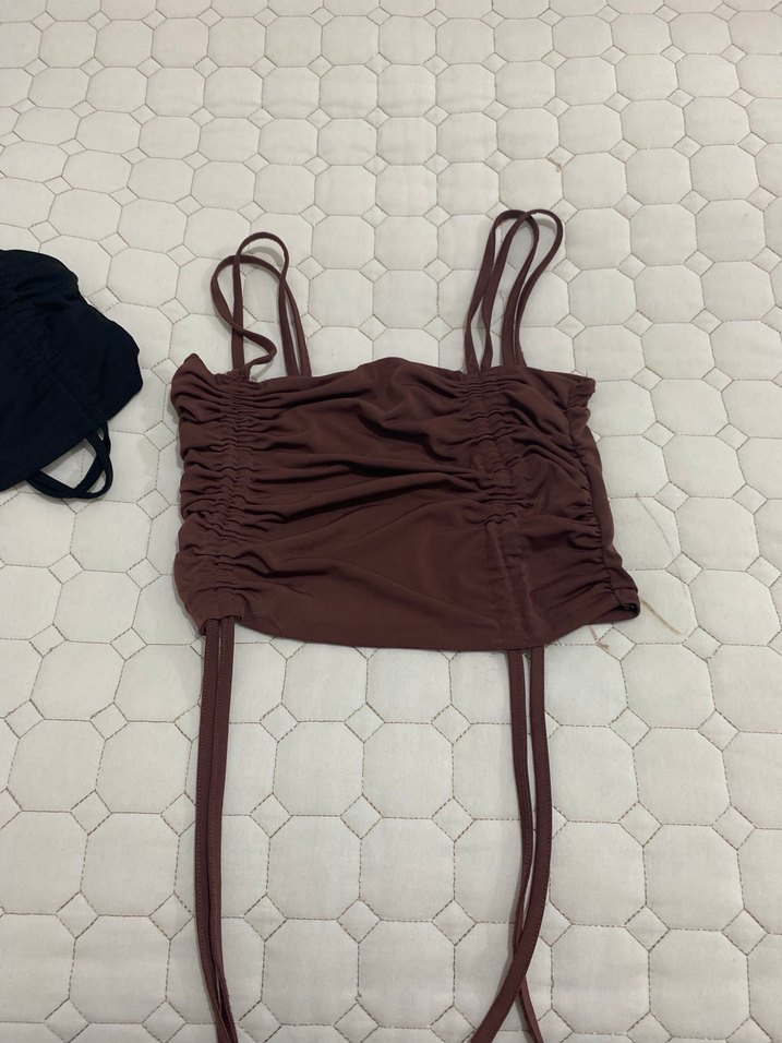 İkili  İnce Askılı Kadın Atlet - Görsel 2