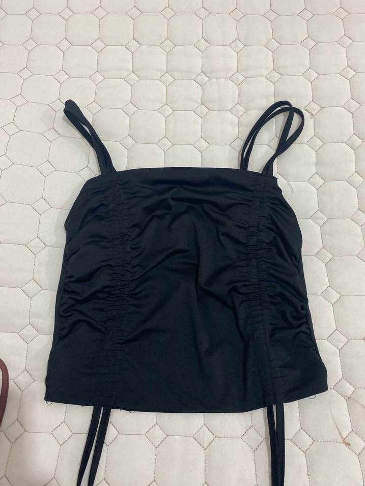 İkili  İnce Askılı Kadın Atlet - Görsel 3