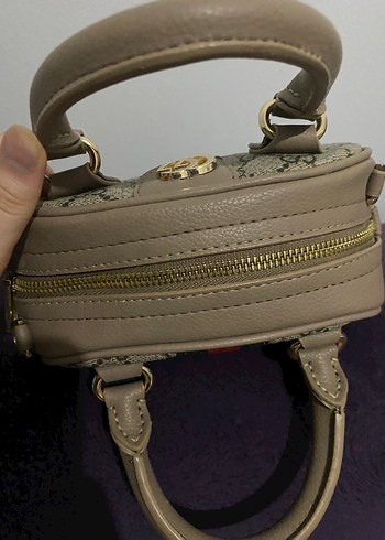 Gucci Bej Baskılı Kadın El Çantası