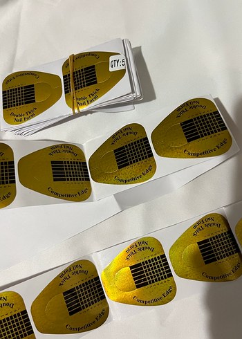 Protez tırnak şablonu ve protez kesme makası - Görsel 3