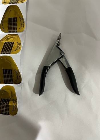 Protez tırnak şablonu ve protez kesme makası - Görsel 2