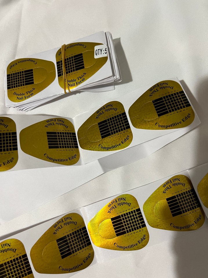 Protez tırnak şablonu ve protez kesme makası - Görsel 3