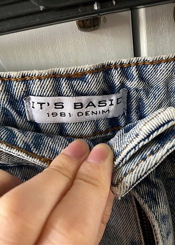 Mini Denim Şort - Görsel 3