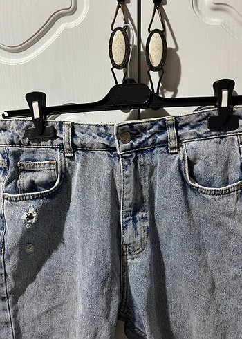Mini Denim Şort - Görsel 5
