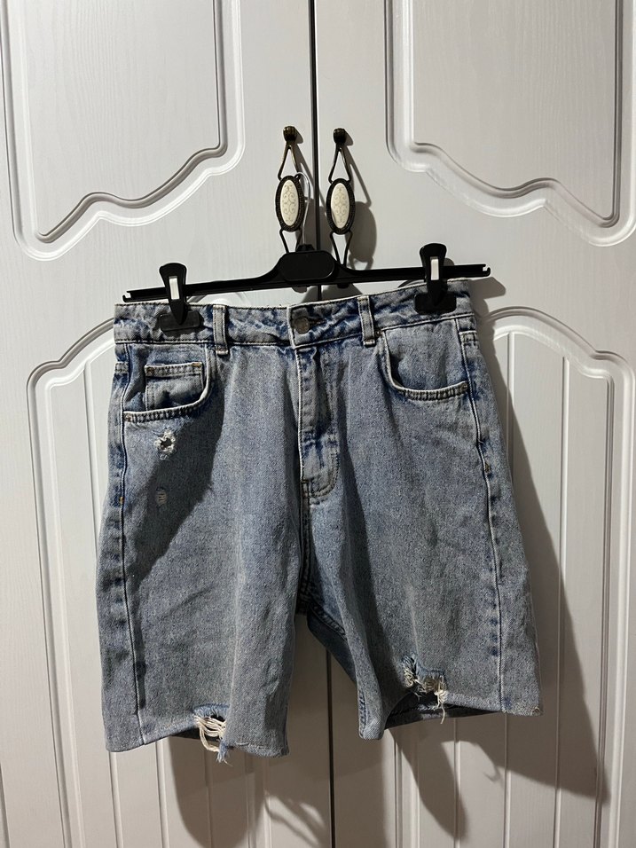 Mini Denim Şort - Görsel 2