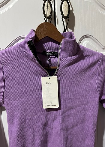 Uzun Kollu Triko Bluz balıkçı yaka - Görsel 2