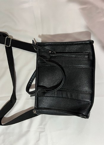 Stradivarıus tote suni deri çanta - Görsel 2